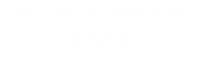 Sistema de succión o lavado
