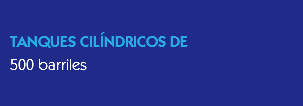 
TANQUES CILÍNDRICOS DE 500 barriles